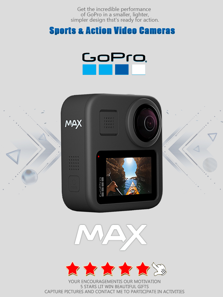 Home Cinema Hd - GoPro MAX 360 Action Camera with
