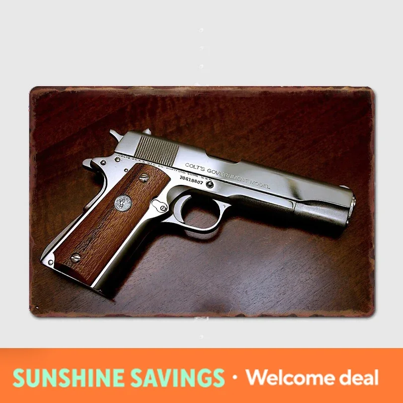 Home Cinema Design - 2026 Colt 1911 Classic Design Metal