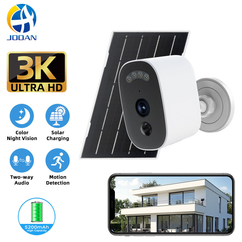 Home Cinema Hd - Jooan 3K HD Solar Security Camera