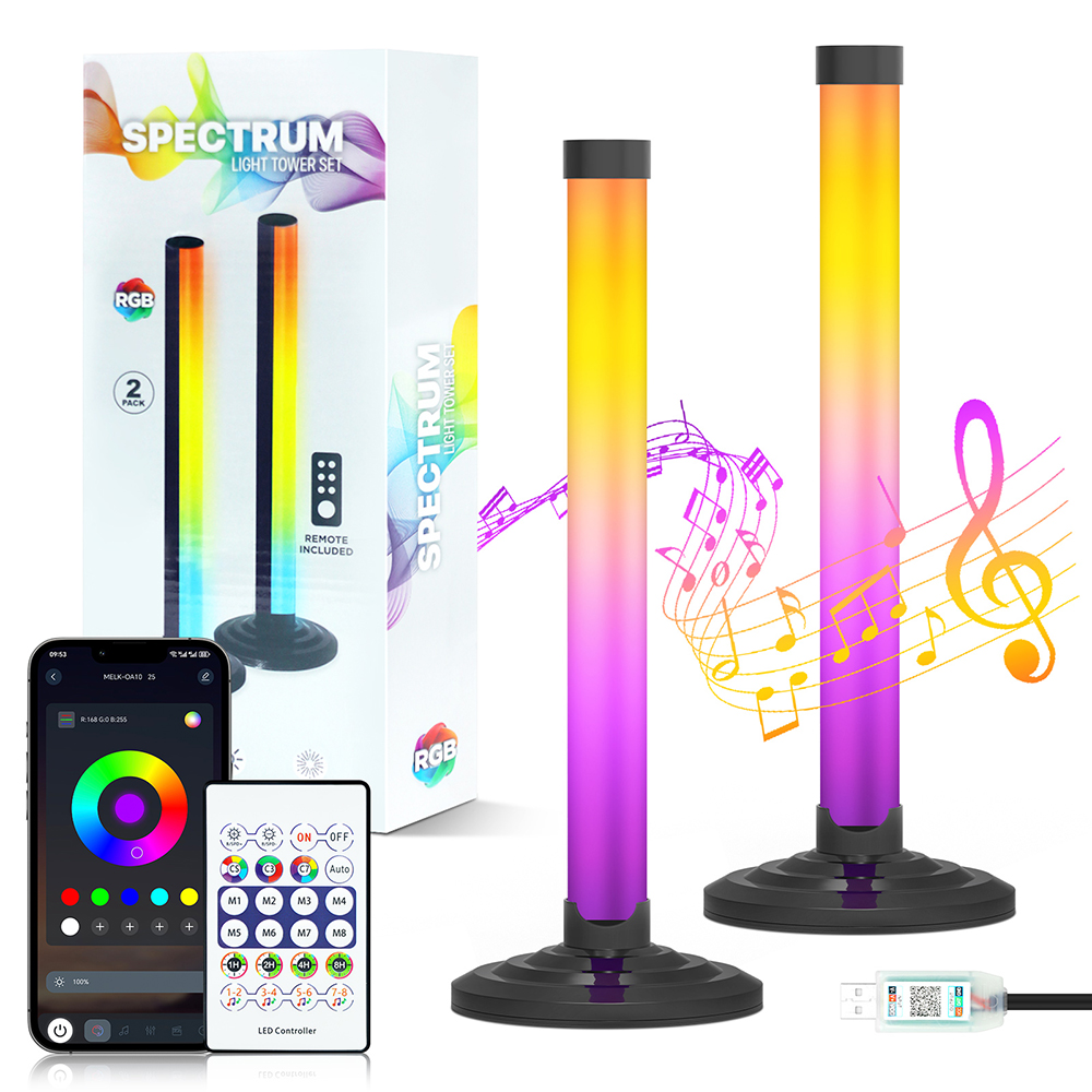 Home Cinema Rack - 5V Smart LED Corner Floor Lamp