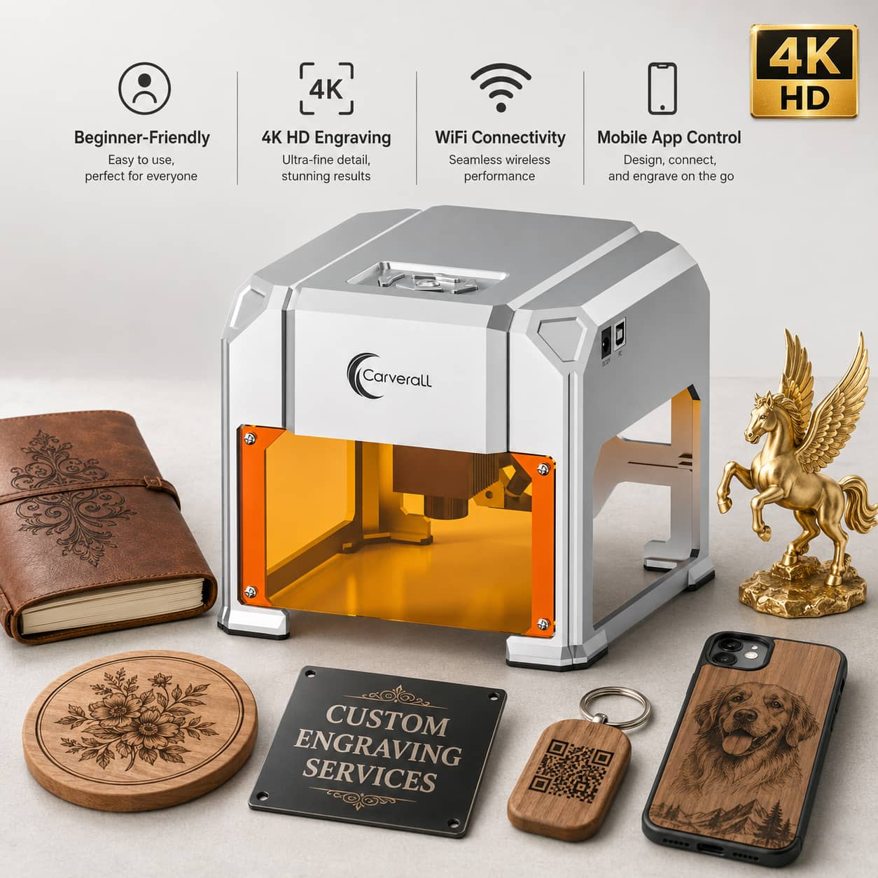 Home Cinema Hd - Carverall Laser Engraver Machine, K4 3W,