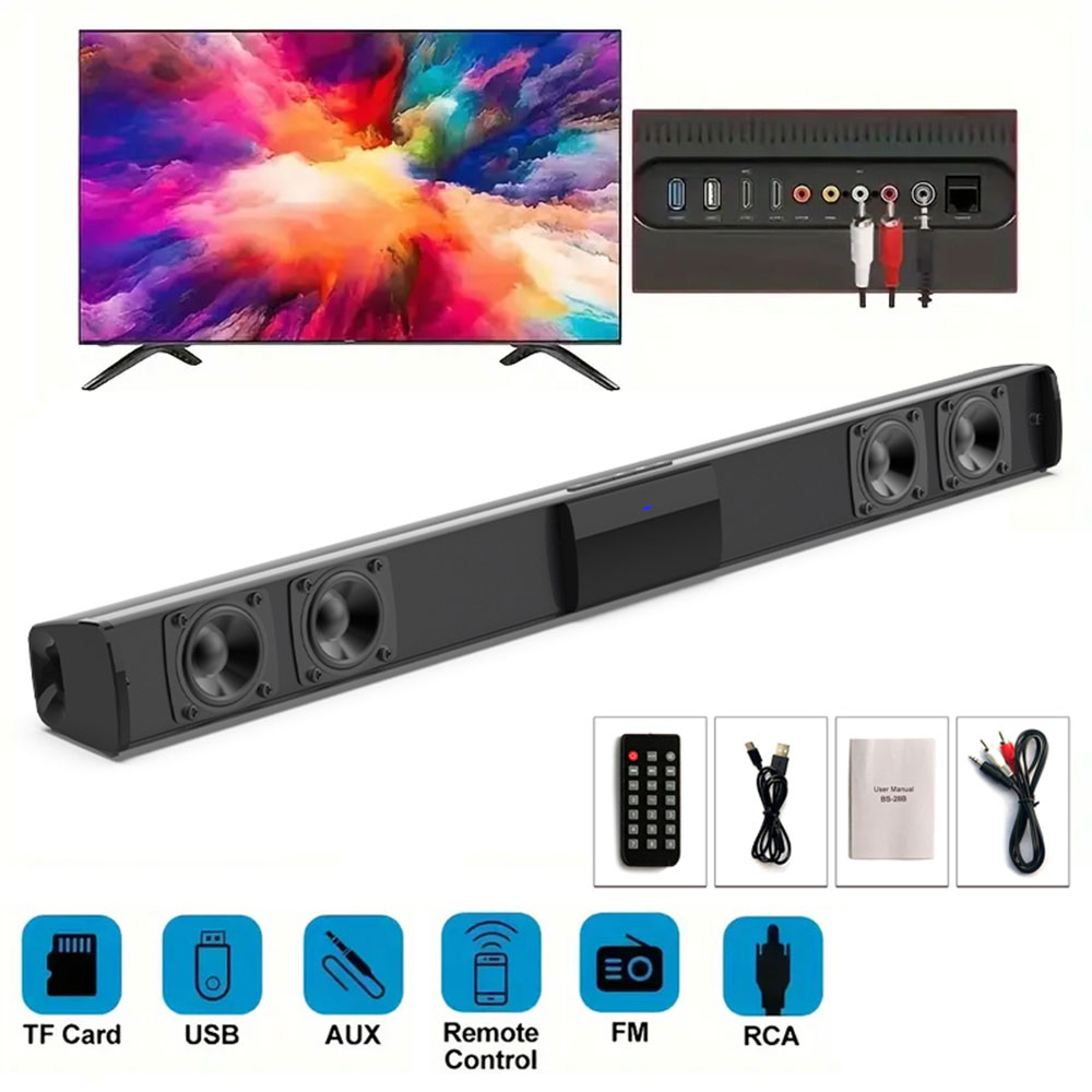 Soundbar Speakers, Bluetooth 5 - Home Cinema Bose 评论和价格