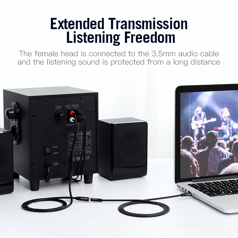 Vention Jack 3.5mm Female to 2 - Home Cinema Choice 评论和价格