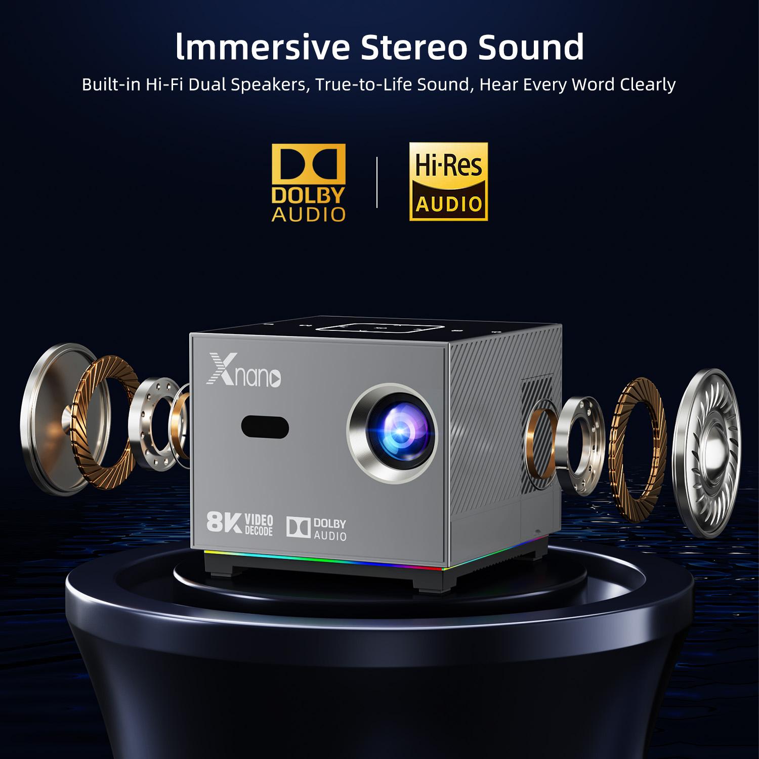 Xnano Portable Smart Projector - Home Cinema Rack 评论和价格