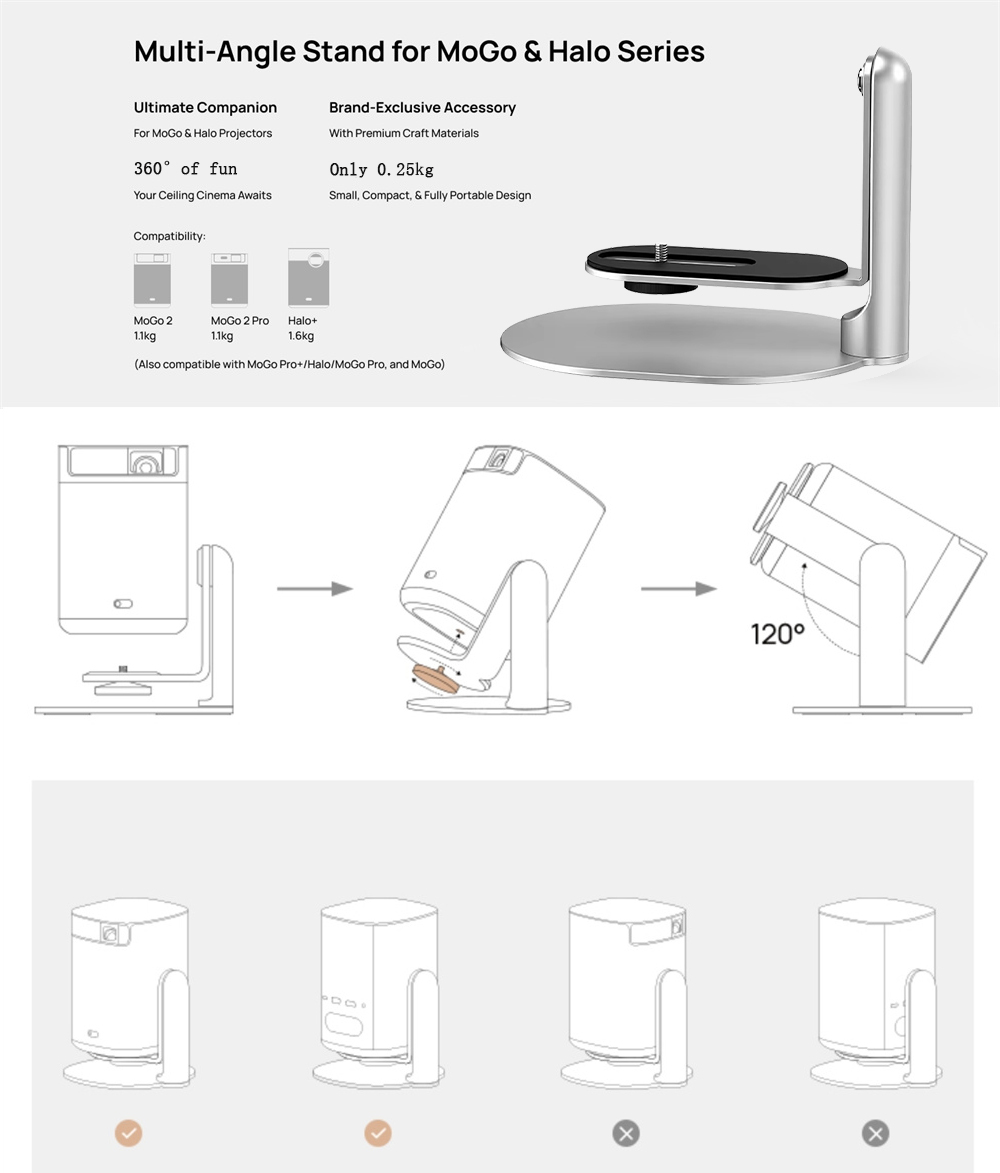 Multi-Angle Projector Stand Ad - Projector Mount Ceiling 评论和价格
