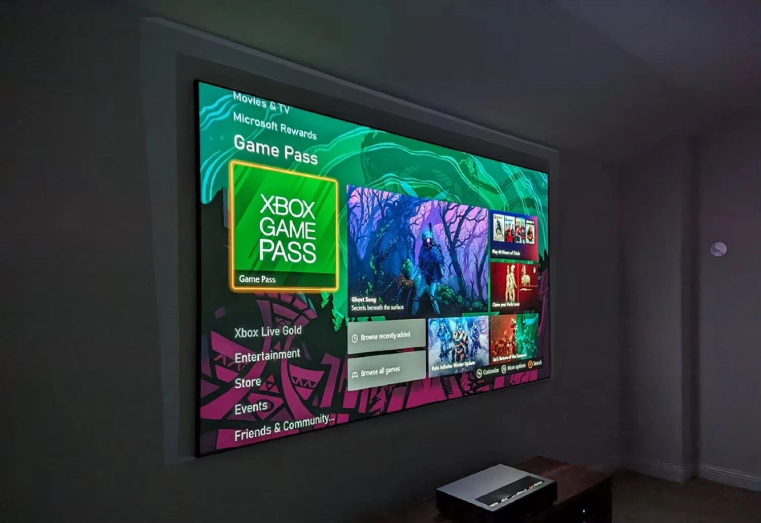 ApexTPNewest Formovie Theater  - Home Cinema Ultra Short Throw Projector 评论和价格