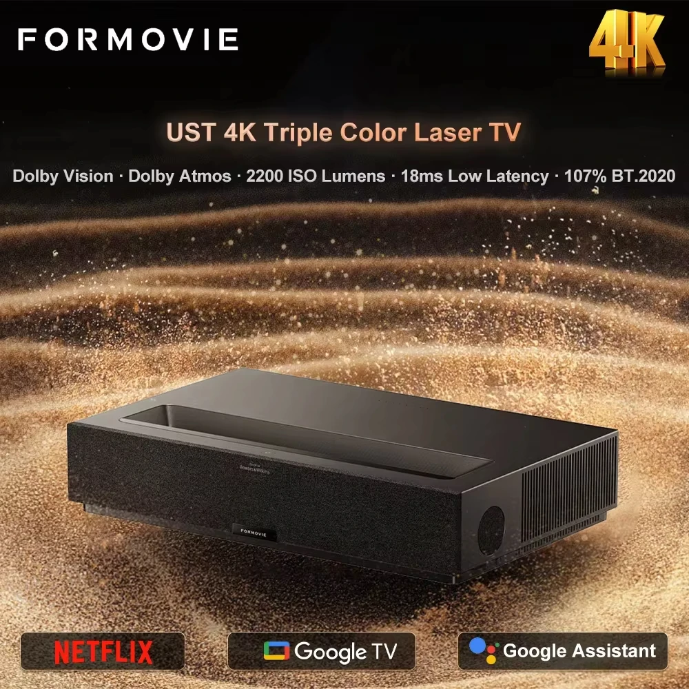 ApexTPNewest Formovie Theater  - Home Cinema Ultra Short Throw Projector 评论和价格
