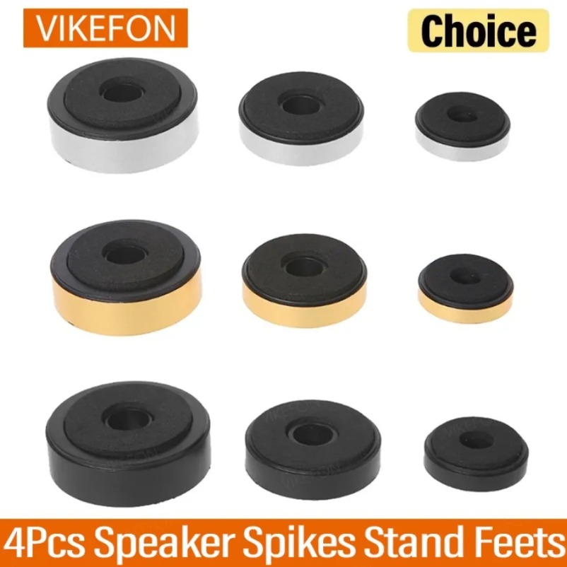 VIKEFON 4Pcs Speaker Spikes St - Home Cinema Rack 评论和价格