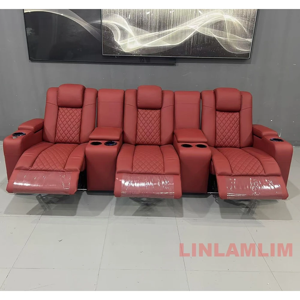 Linlamlim Luxury 3-Seat Reclin - Home Cinema Couch 评论和价格