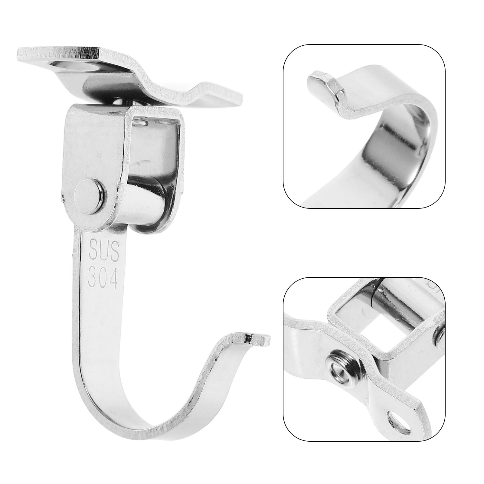 2Pcs Stainless Steel Ceiling H - Projector Mount Ceiling 评论和价格