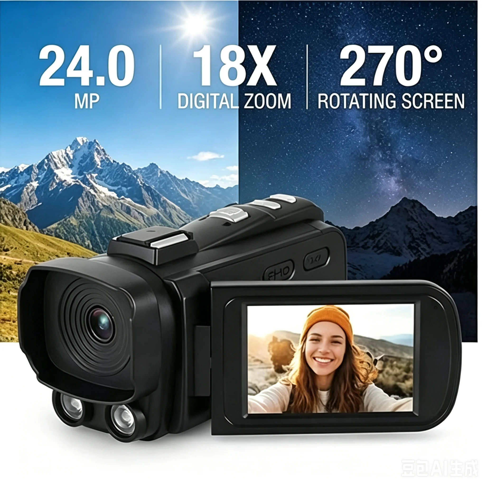 1080P Full HD Digital Camera V - Home Cinema Hd 评论和价格