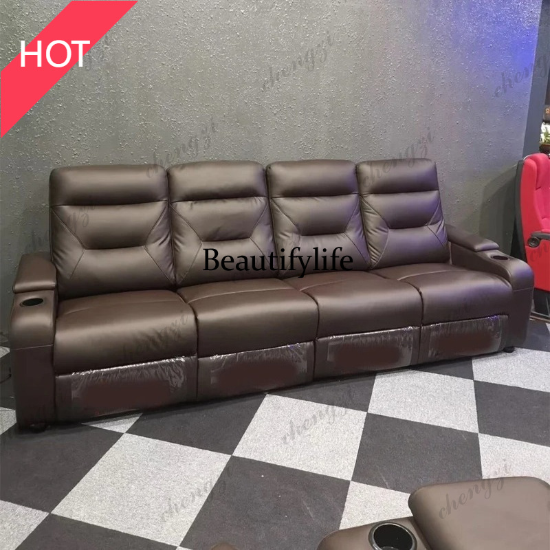 A49 Leather Sofa set With POWE - Home Cinema Couch 评论和价格