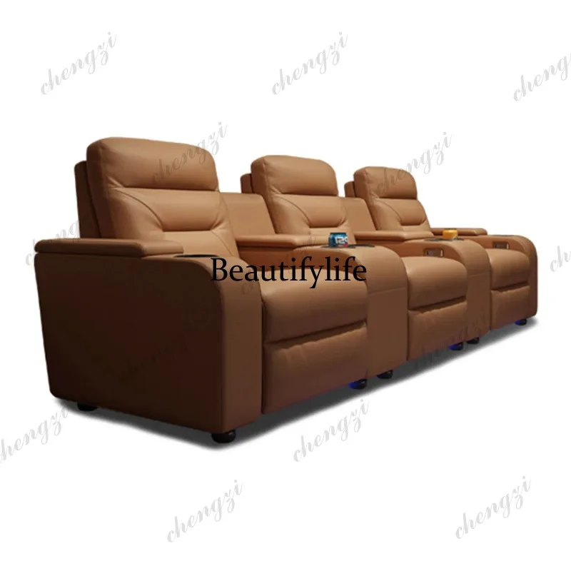 A49 Leather Sofa set With POWE - Home Cinema Couch 评论和价格