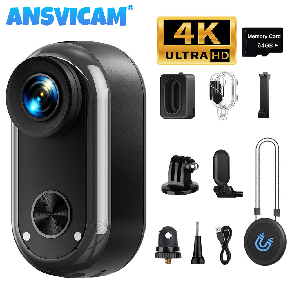 ANSVICAM 4K HD Mini Wifi Actio - Home Cinema Hd 评论和价格