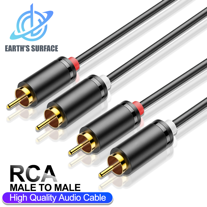 HIFI Stereo RCA Cable 2RCA to  - Home Cinema Choice 评论和价格