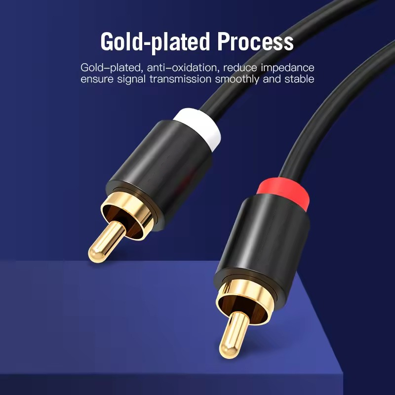 HIFI Stereo RCA Cable 2RCA to  - Home Cinema Choice 评论和价格
