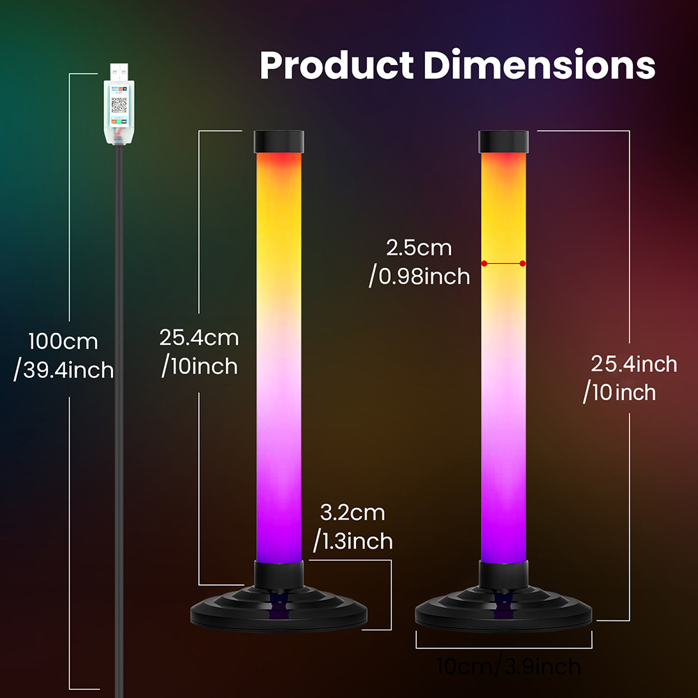 5V Smart LED Corner Floor Lamp - Home Cinema Rack 评论和价格