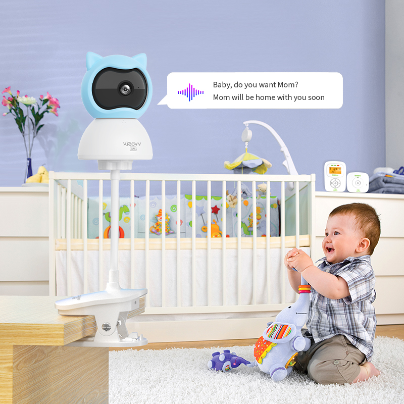 4MP WiFi xiaovv indoor Baby Mo - Home Cinema Hd 评论和价格
