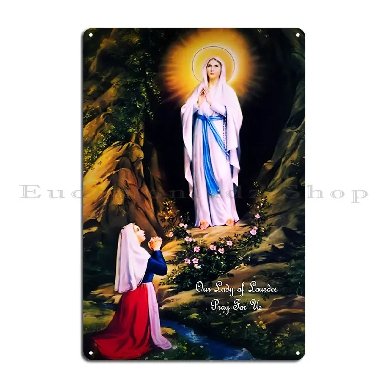 Our Lady Of Lourdes Pray For U - Home Cinema Design 评论和价格