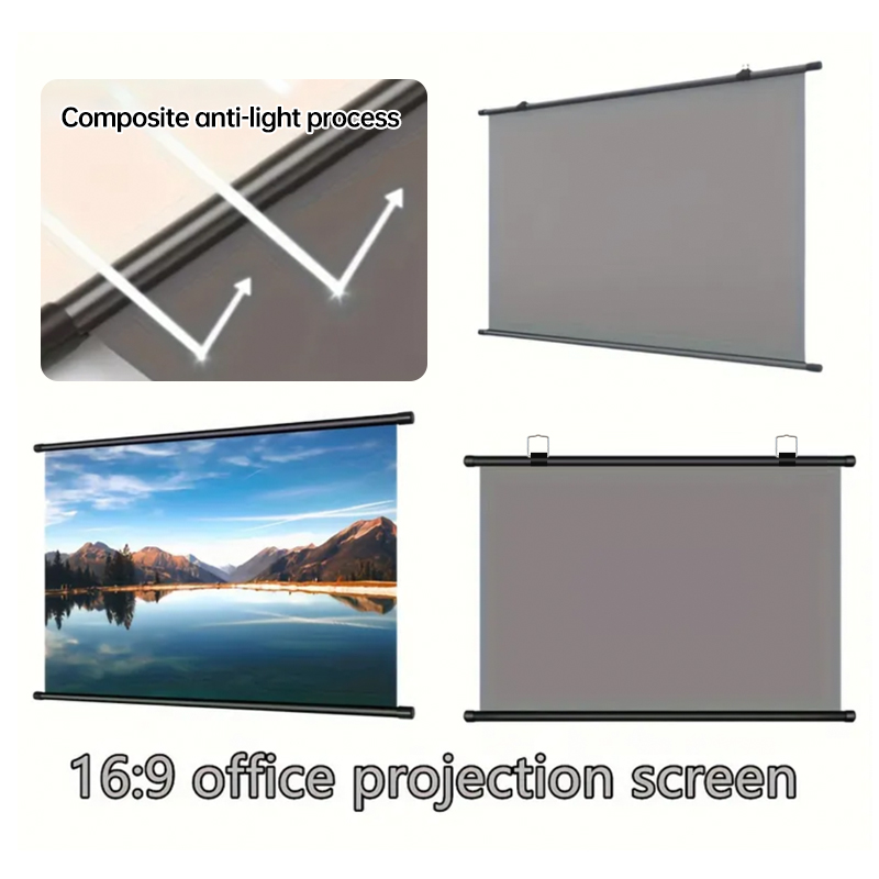 150 Inch 16:9 Anti-Light Proje - Home Cinema Rack 评论和价格