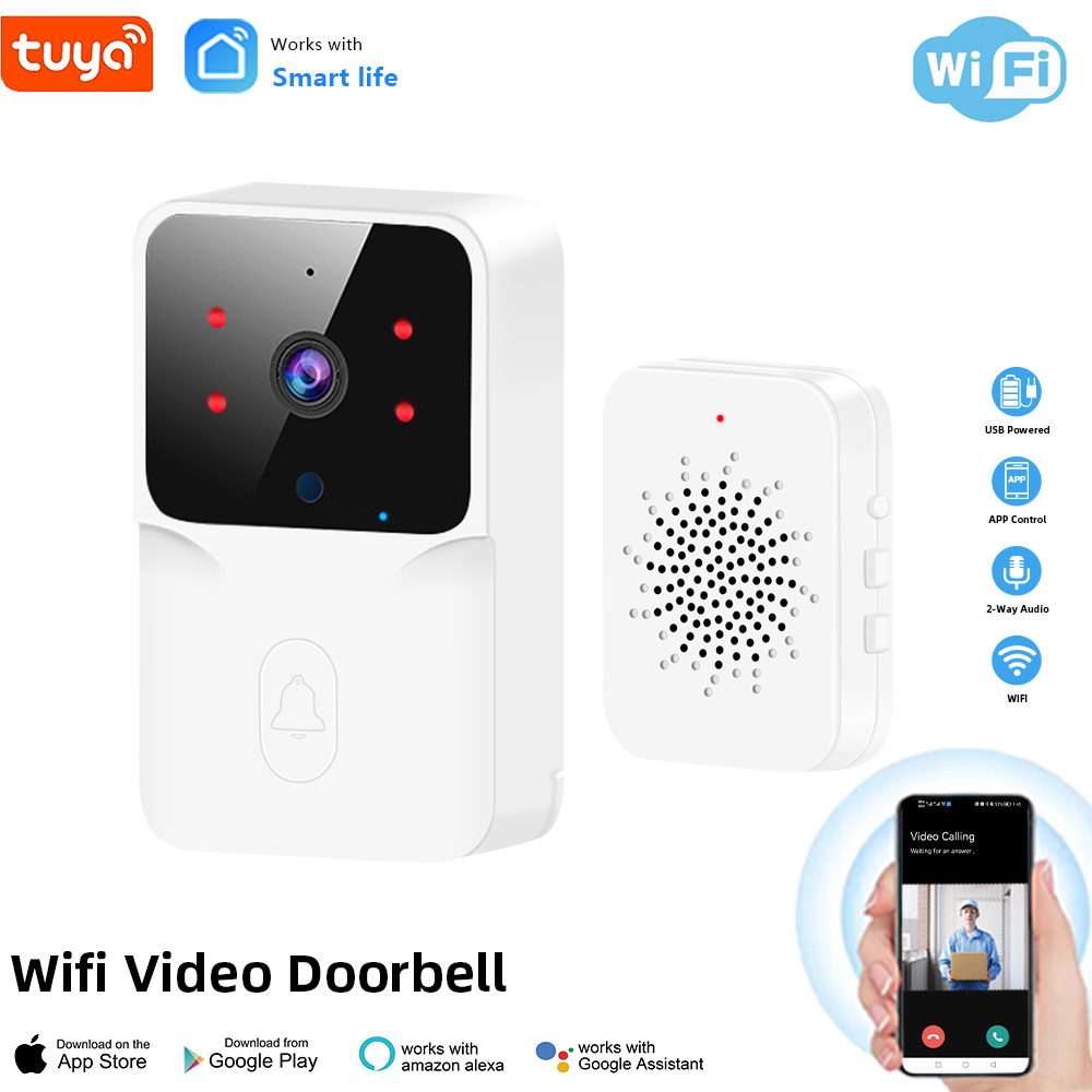 Tuya WiFi Video Doorbell Wirel - Home Cinema Hd 评论和价格