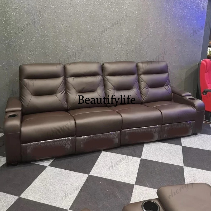 Leather Sofa set With POWER RE - Home Cinema Couch 评论和价格